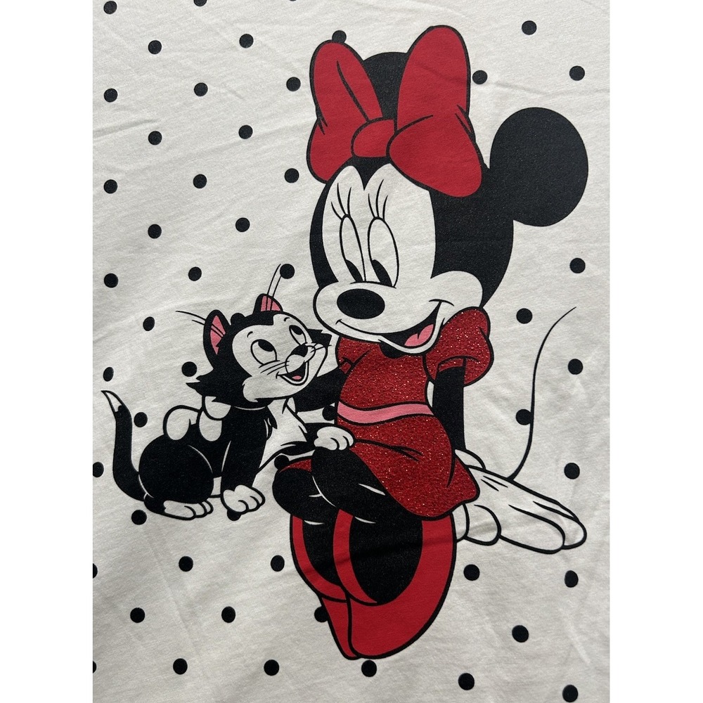 Disney X‎ Kate Spade New York Minnie & Figaro T-shirt XL All Polka Dot SOLD OUT